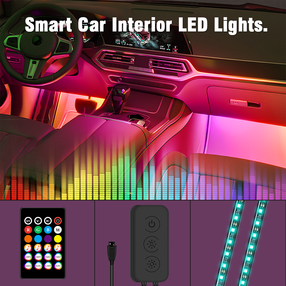 HCP014 蓝牙车载灯条